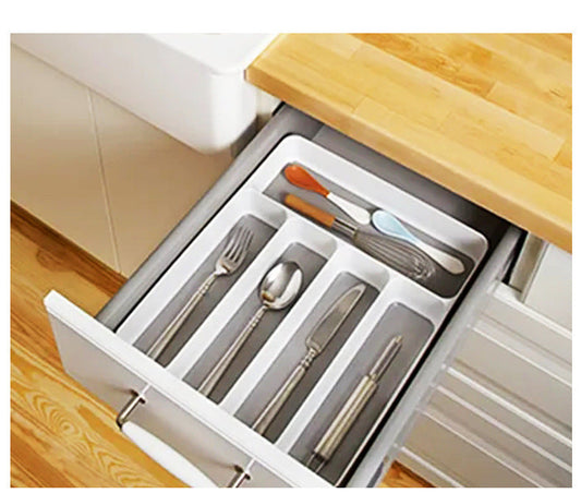 Cutlery storage box - The Modest Homes